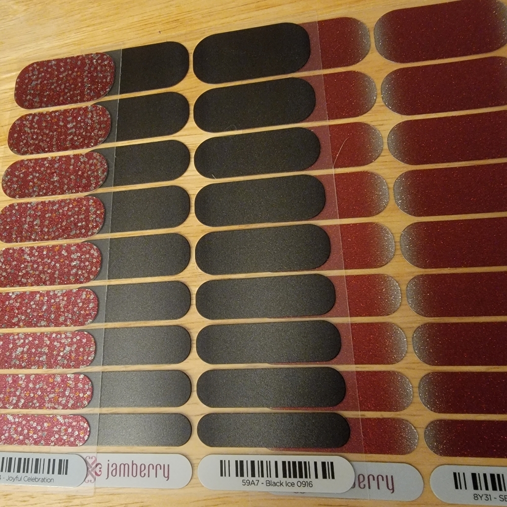 Jamberry nail wrap lot